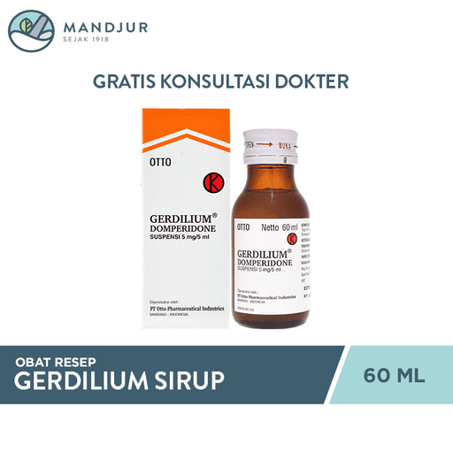 Gerdilium Sirup 60 ml - Apotek Mandjur