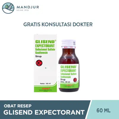 Glisend Expectorant 60 ml