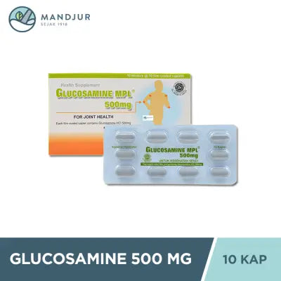 Glucosamine 500 mg 10 Kaplet