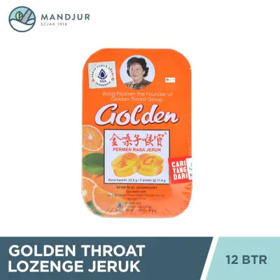 Golden Throat Lozenge Jeruk