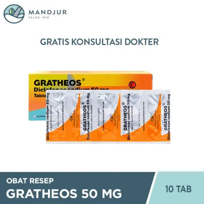 Gratheos 50 mg 10 Tablet