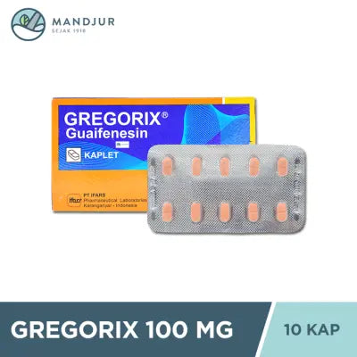 Gregorix 100 mg 10 Kaplet
