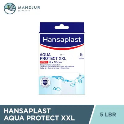 Hansaplast Aqua Protect XXL 8 x10 cm 5 Lembar