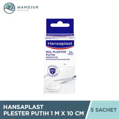Hansaplast Rol Plester Putih 1 m x 10 cm