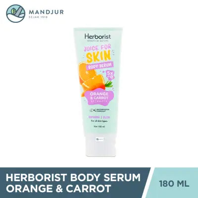 Herborist Juice For Skin Body Serum Orange & Carrot 180 mL