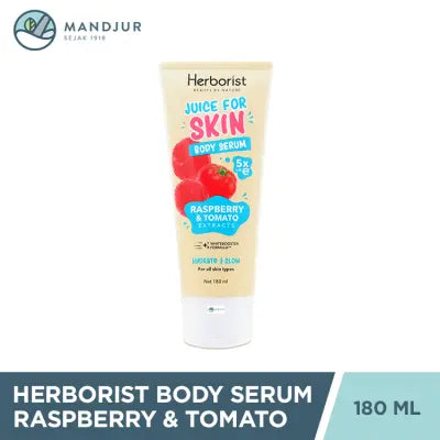 Herborist Juice For Skin Body Serum Raspberry & Tomato 180 mL