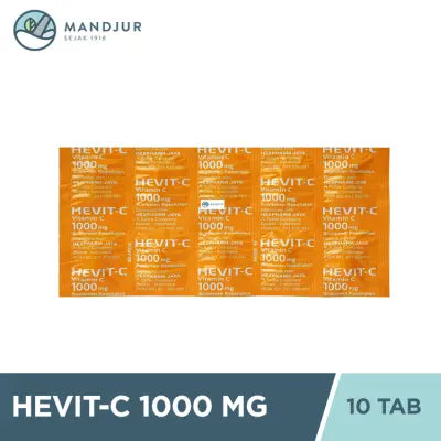 Hevit-C Vitamin C 1000 Mg 10 Kaplet