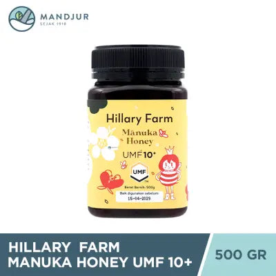 Hillary Farm Manuka Honey UMF 10+ 500 Gr