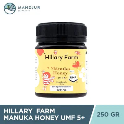 Hillary Farm Manuka Honey UMF 5+ 250 Gr