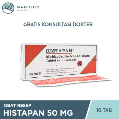 Histapan 50mg 10 Tablet