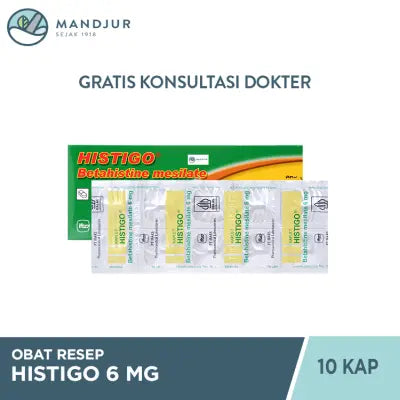 Histigo 6 Mg Strip 10 Kaplet