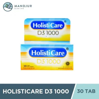 Holisticare D3 1000 30 Tablet