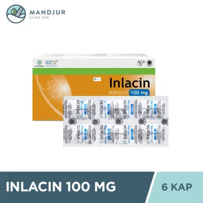 Inlacin 100 mg 6 Kapsul