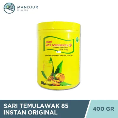 Sari Temulawak 85 Instan Original Toples 400 gr