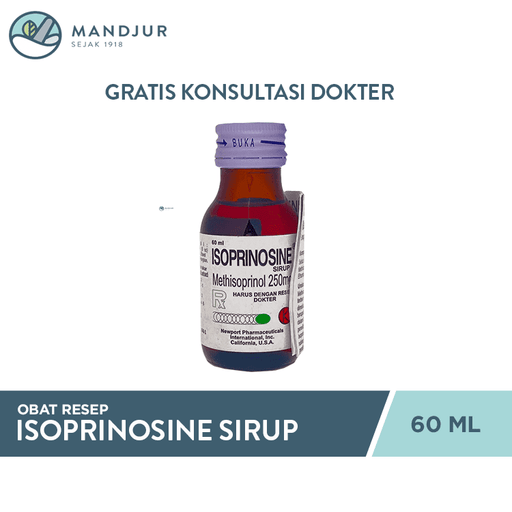 Isoprinosine Sirup 60 ml - Apotek Mandjur