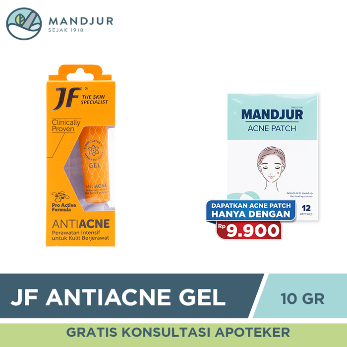 JF Anti Acne Gel 10 Gram