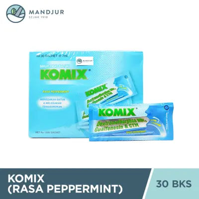 Komix (Rasa Peppermint) - Dus Isi 30 sachet