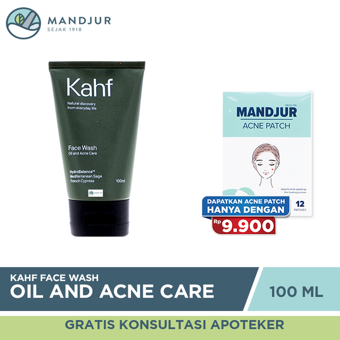 Kahf Oil and Acne Care Face Wash 100 mL