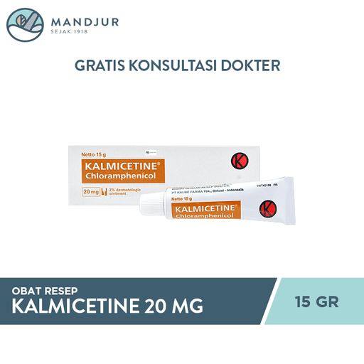 Kalmicetine 20 mg/g Salep 15 g - Apotek Mandjur