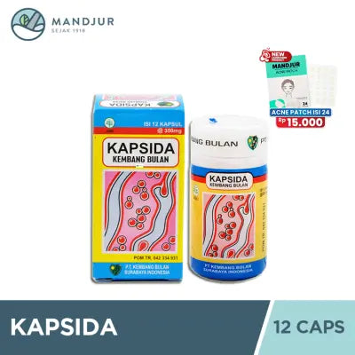 Kapsida Kembang Bulan 12 Kapsul
