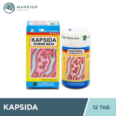 Kapsida Kembang Bulan 12 Kapsul