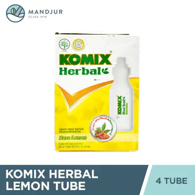 Komix Herbal Lemon Tube