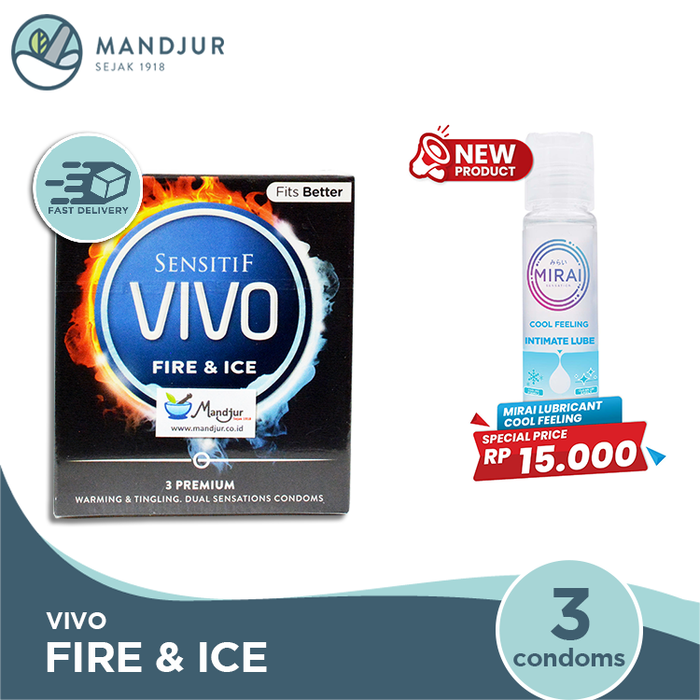 Kondom Vivo Fire & Ice