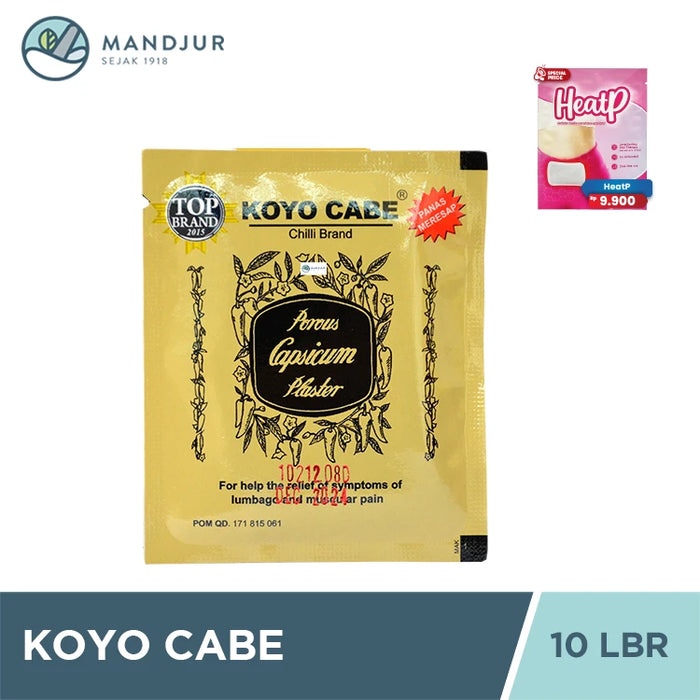 Koyo Cabe Sachet Isi 10 Lembar