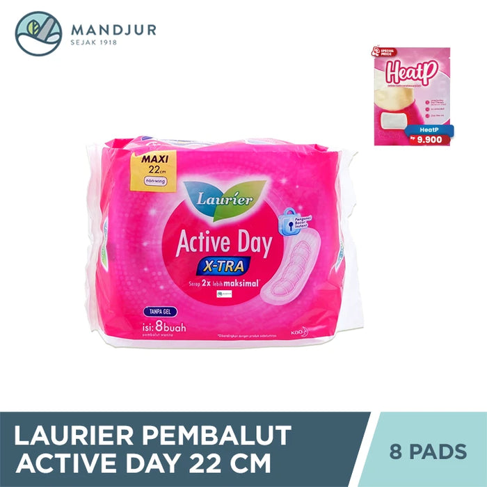 Laurier Active Day X-Tra Maxi 8 Pads