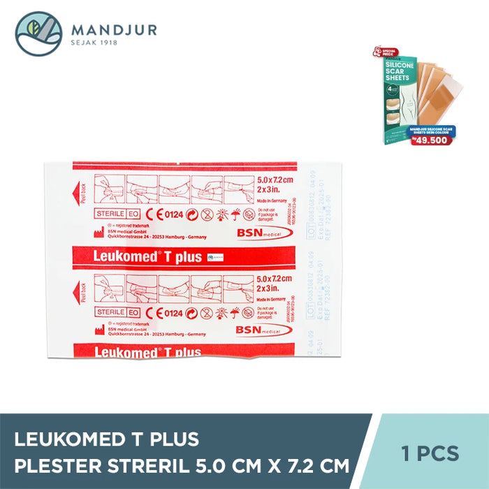 Leukomed T Plus Plaster Steril 5 CM x 7.2 CM