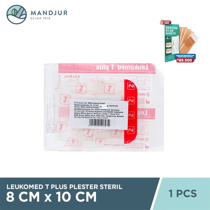 Leukomed T Plus Plaster Steril 8 CM x 10 CM