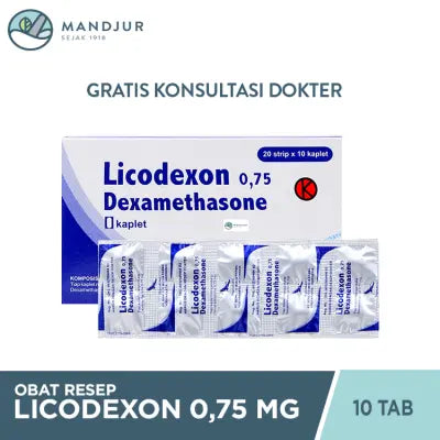 Licodexon 0.75 mg 10 Tablet