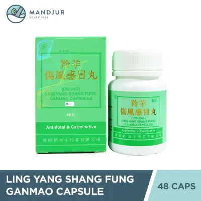 Ling Yang Shang Fung Ganmao Capsules (DELING CAPSULE) - 48 Capsule