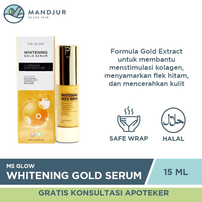 Ms Glow Whitening Gold Serum 15 ML