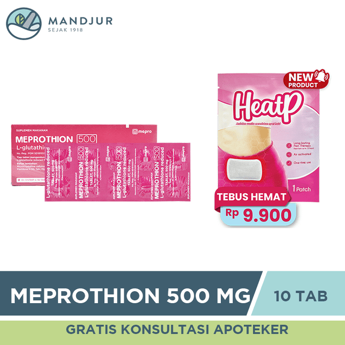 Meprothion 500 Mg 10 Tablet — Apotek Mandjur