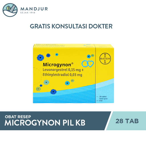 Microgynon 28 Tablet - Apotek Mandjur
