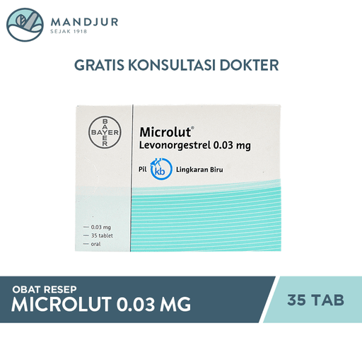 Microlut 0.03 mg 35 Tablet - Apotek Mandjur
