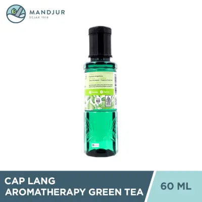 Minyak Eucalyptus Aromatherapy Cap Lang Green Tea 60 ml