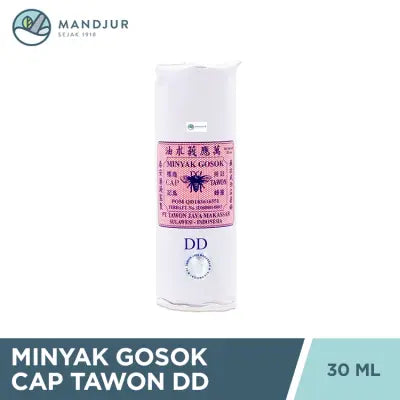 Minyak Gosok Cap Tawon DD - 30 mL