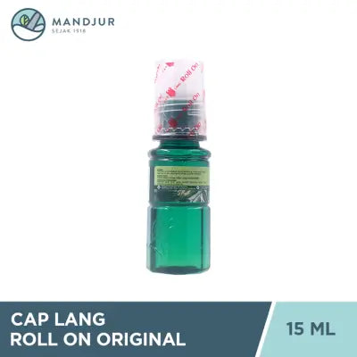 Minyak Eucalyptus Aromatherapy Cap Lang Roll On Original 15 mL