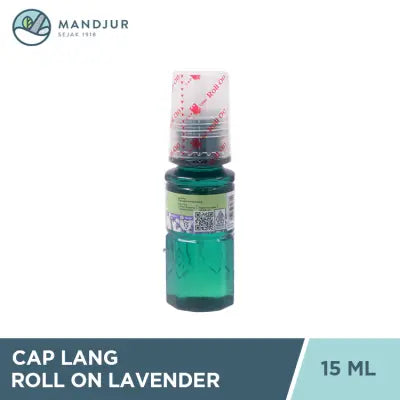Minyak Eucalyptus Aromatherapy Cap Lang Roll On Lavender 15 mL
