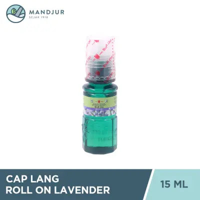 Minyak Eucalyptus Aromatherapy Cap Lang Roll On Lavender 15 mL