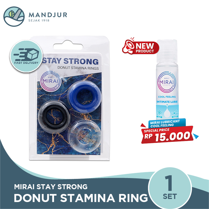 Mirai Beaded Stamina Rings Stay Strong