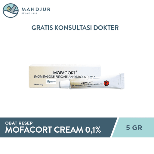 Mofacort Cream 5 gr - Apotek Mandjur