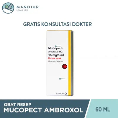 Mucopect 15 mg/5 mL Sirup 60 mL
