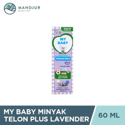 My Baby Minyak Telon Plus Lavender 60 Ml