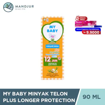 My Baby Minyak Telon Plus Long Protection 90 Ml