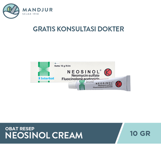Neosinol Cream 10 G - Apotek Mandjur