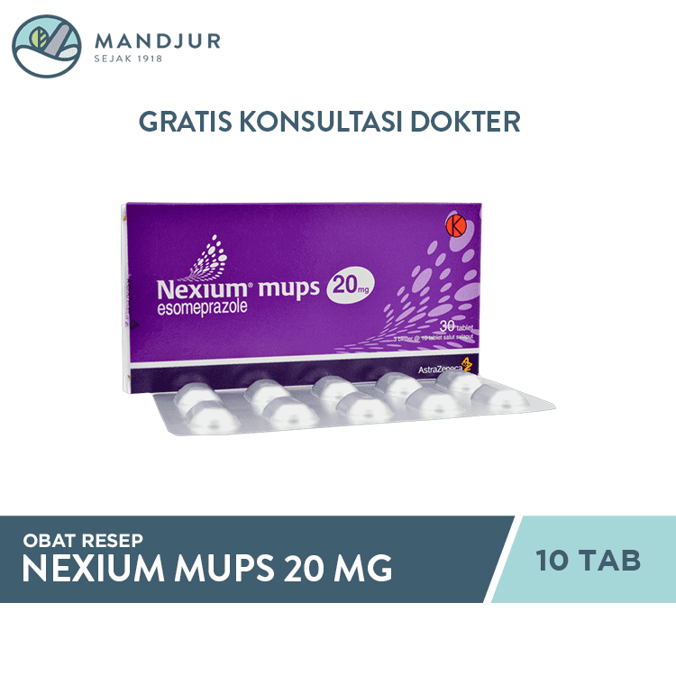 Nexium mups 20 deals