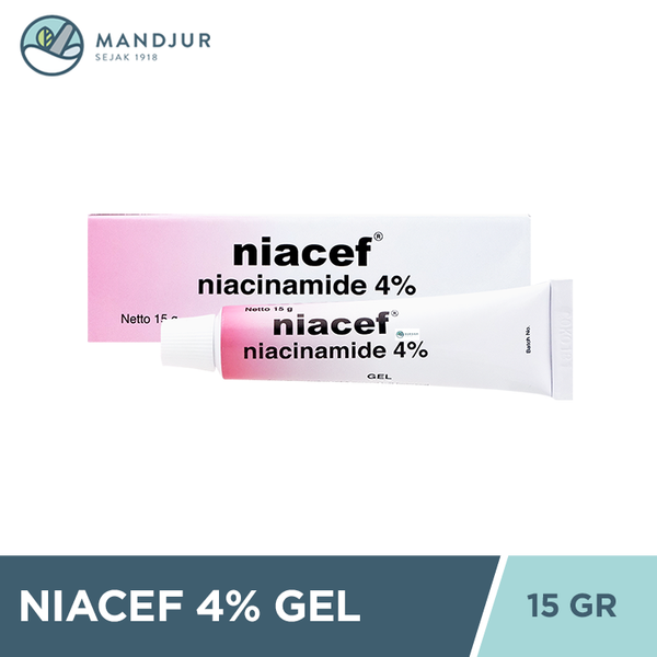 Niacef 4% Gel 15 Gram